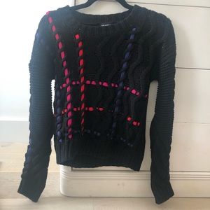 ANTHROPOLOGY 525 America brand Black sweater